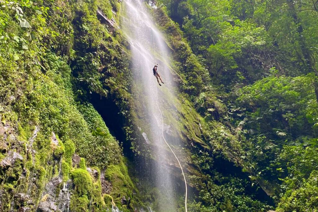 Canyoning in Costa Rica