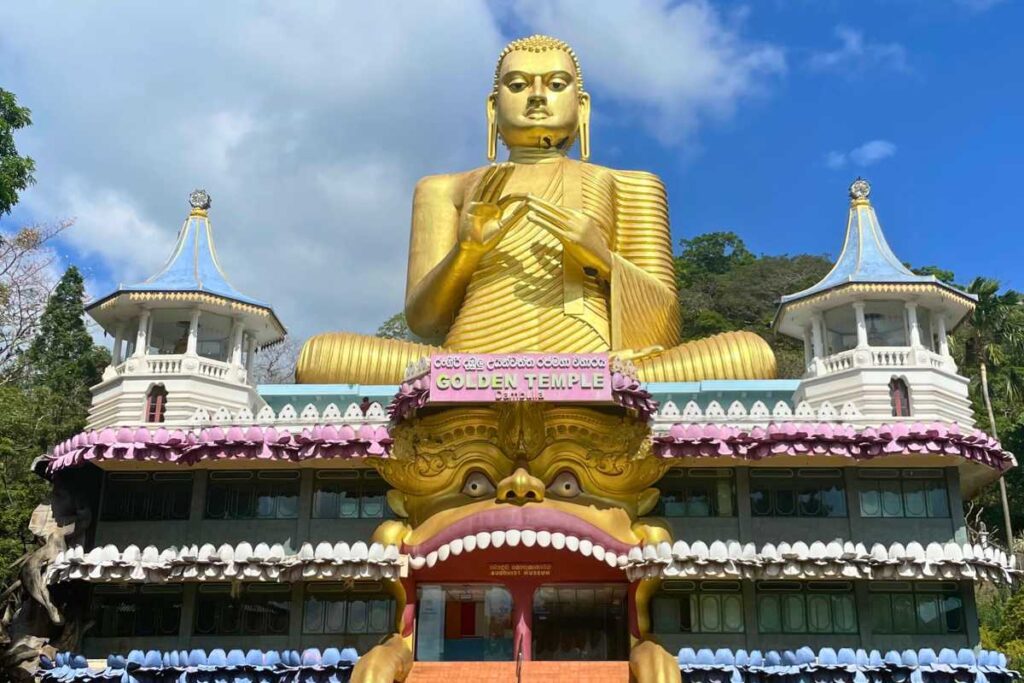 Gouden tempel van Dambulla, Sri Lanka