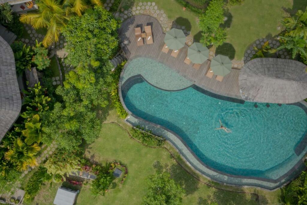 Zwembad TheWakanda A Pramana Experience, hoteltip Ubud, Bali